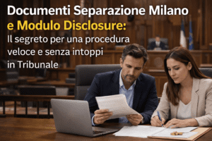 Quali sono i documenti per separarsi a Milano
