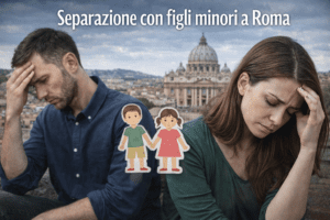 Separazione Con Figli Minori. Come funziona?