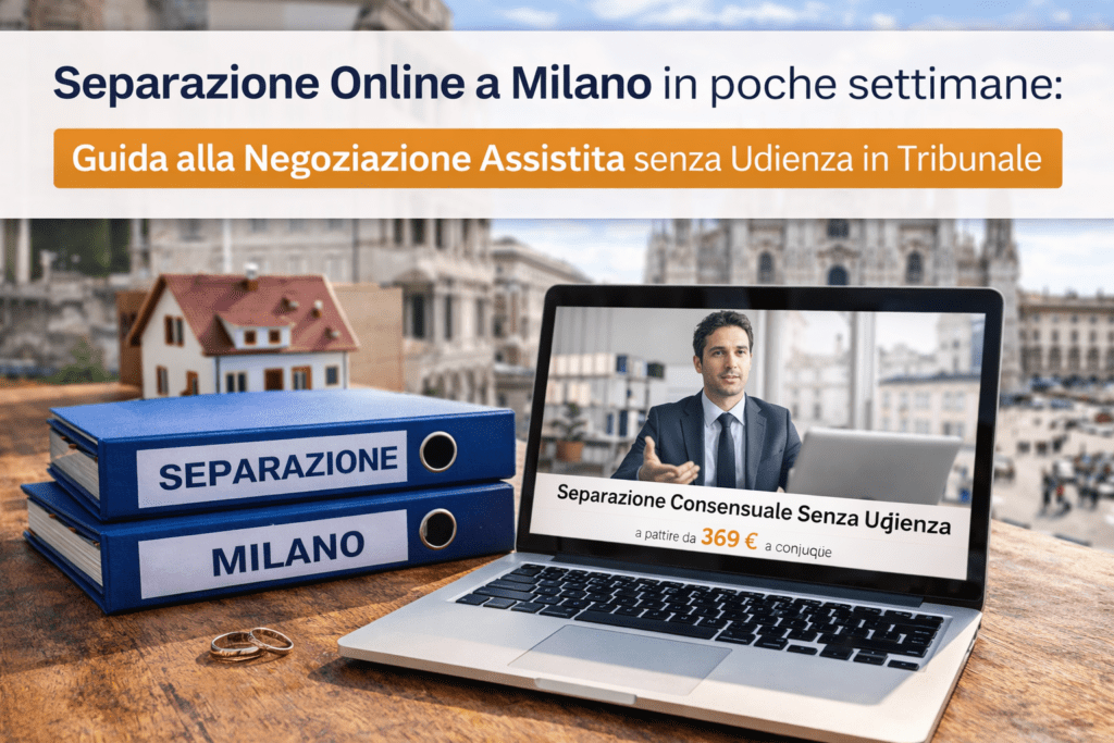 Separazione Online Milano