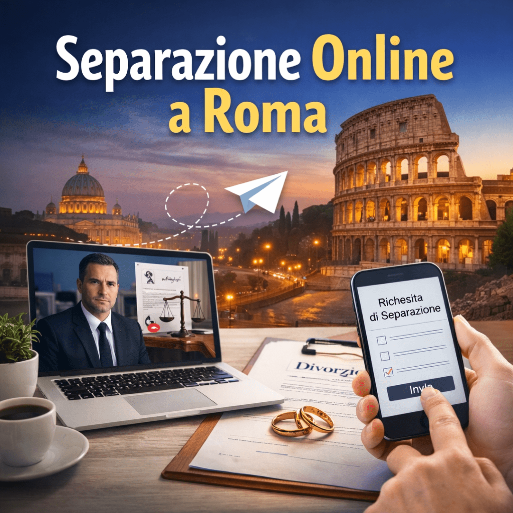 Separazione Roma, Separarsi a Roma