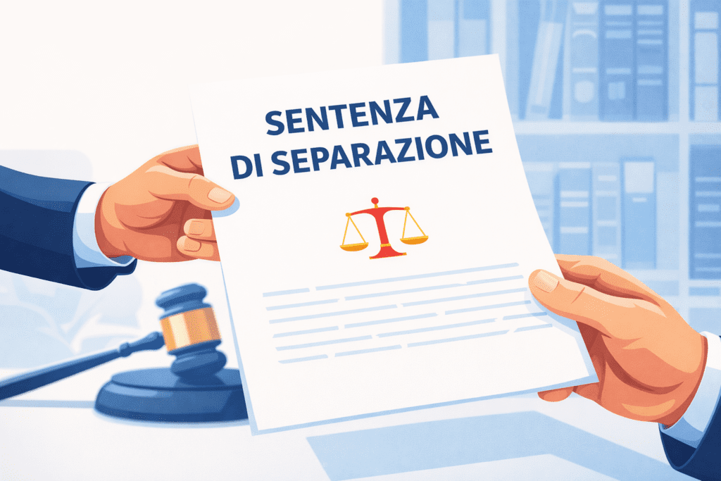 Richiesta Sentenza Separazione