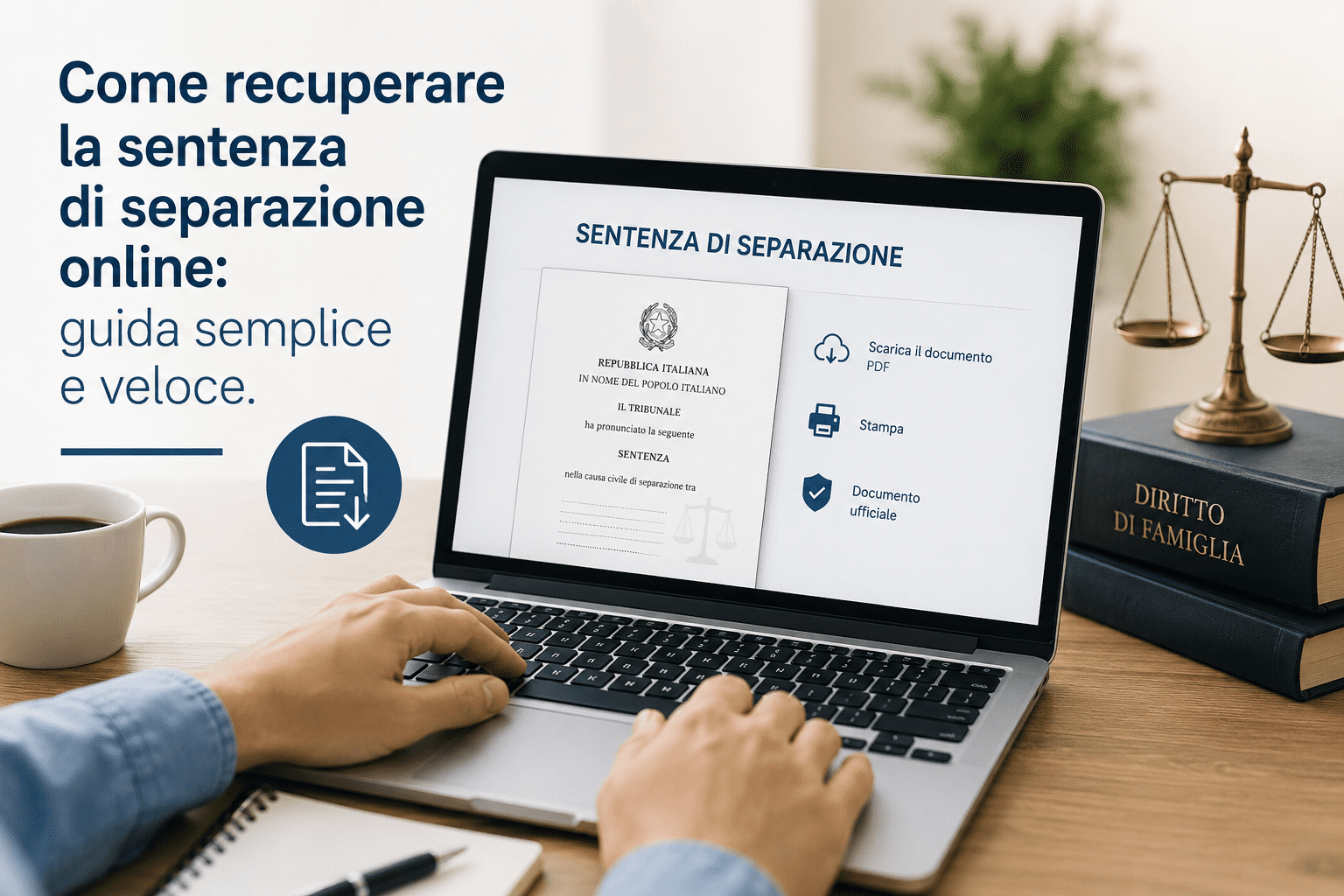 Come si recupera la sentenza di separazione
