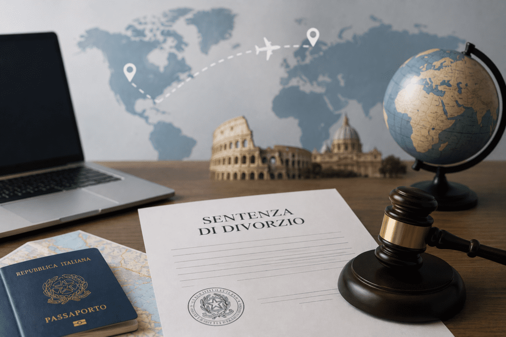 come si richiede la sentenza di divorzio dall'estero