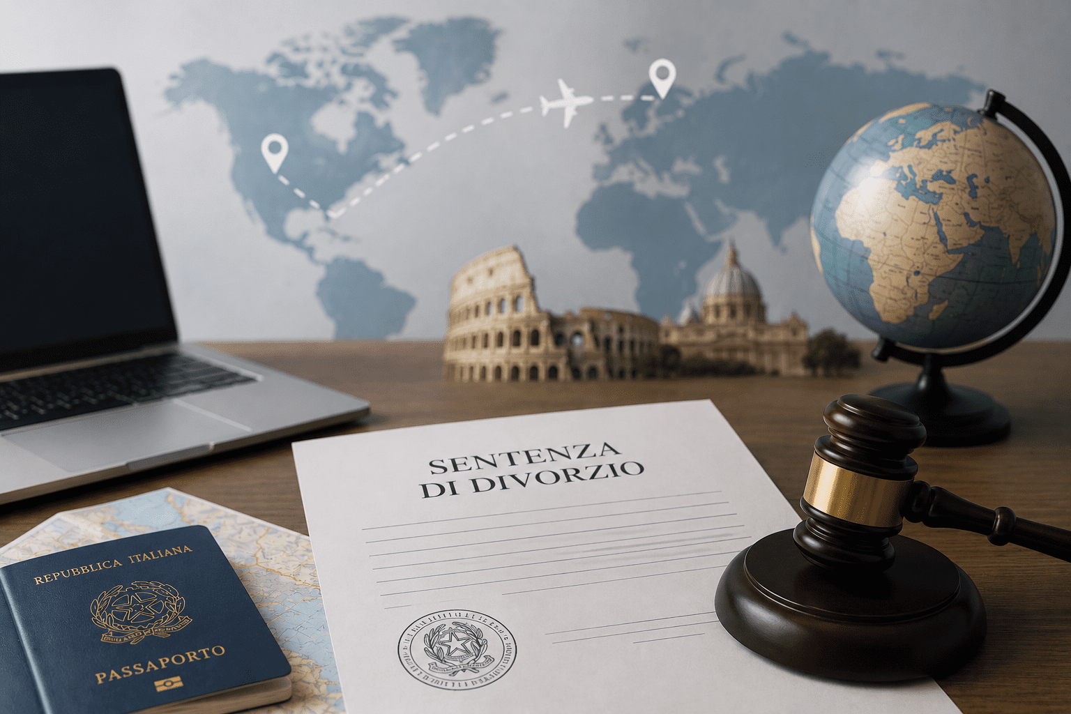 come si richiede la sentenza di divorzio dall'estero
