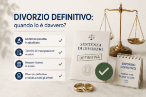 Quando il divorzio è definitivo e come recupero la sentenza