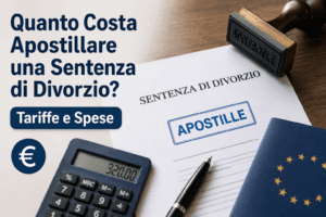 Quanto Costa far Apostillare una sentenza di divorzio?